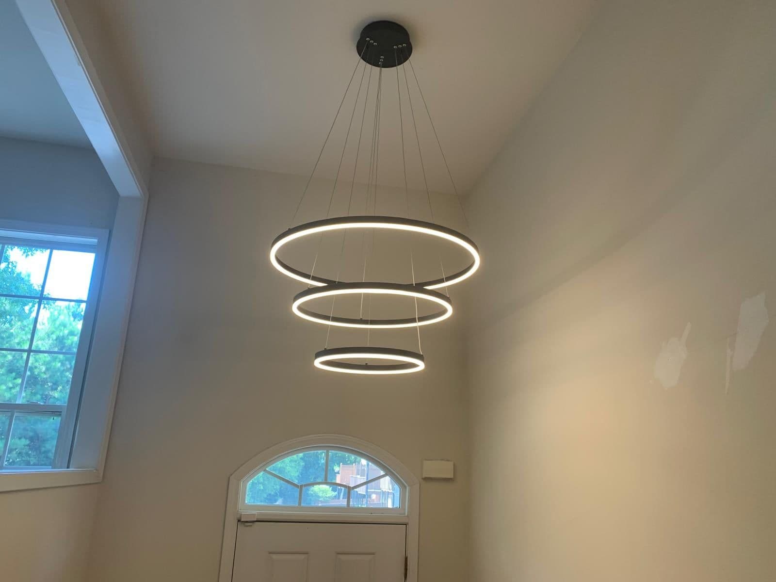 Gallery photos for Chandelier Installs and Ceiling Lighting Done Right in Metro Atlanta: Image #2