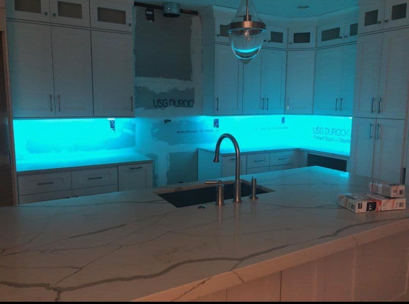Gallery photos for Transform Your Kitchen with Custom LED Lighting: Image #1