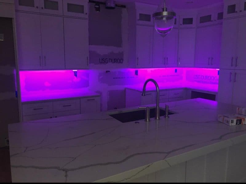 Gallery photos for Transform Your Kitchen with Custom LED Lighting: Image #2