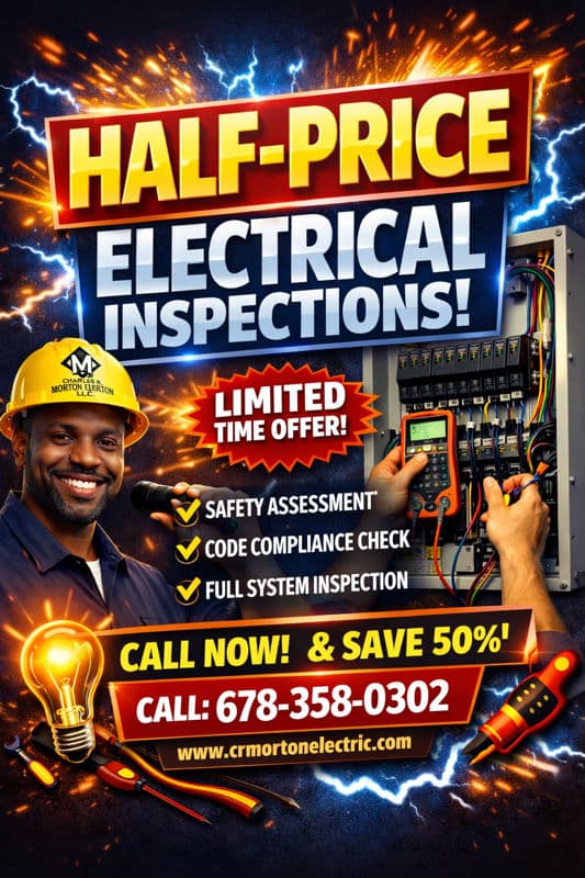 Half-Price Electrical Inspections with Us image